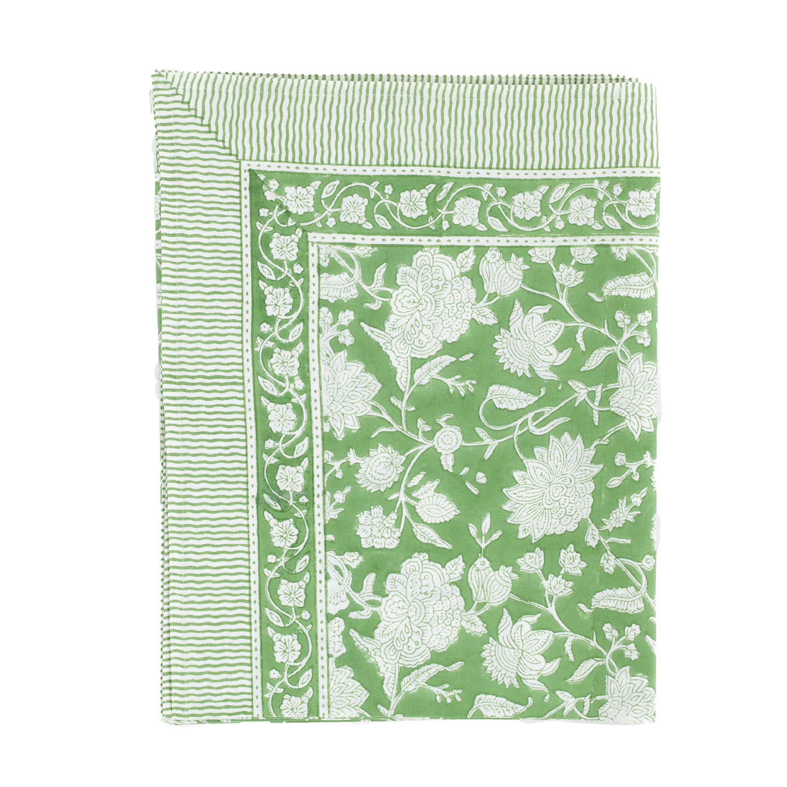 Duk Indian Rose 150x350 cm green tea bomull